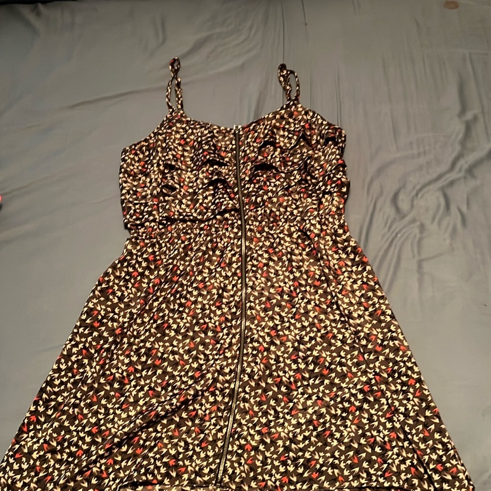 Xhiliration Zipper Dress.